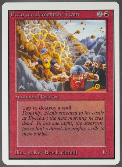 Dwarven Demolition Team