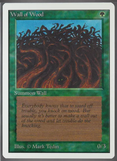 Wall of Wood